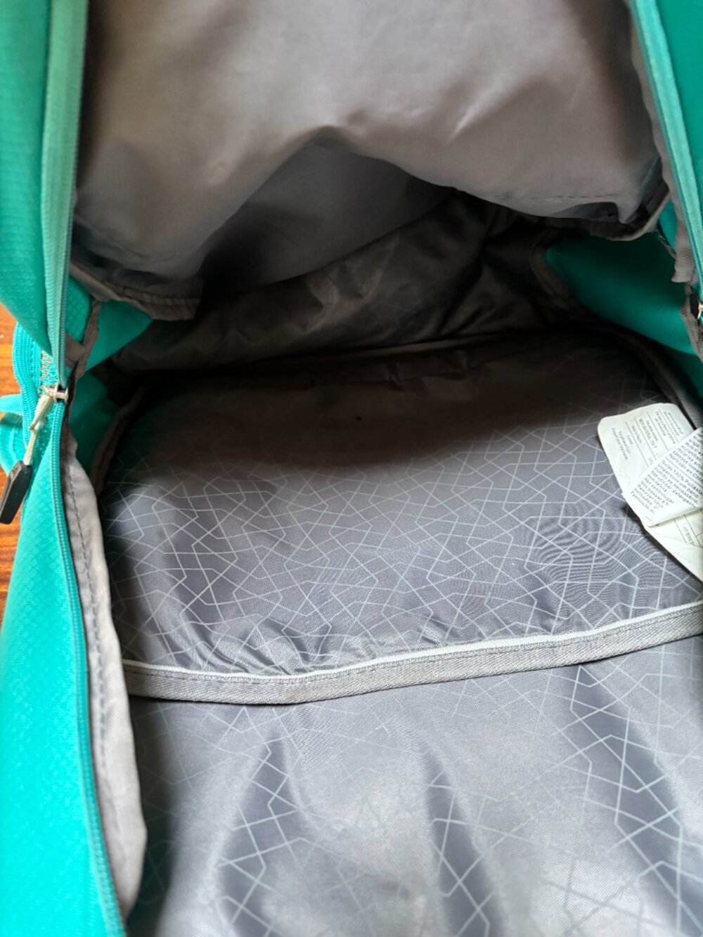 High Sierra Unisex Riprap Water Repellent Everyday Laptop‎ Backpack Aqua Blue - Picture 7 of 8